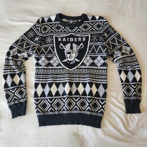 Raiders Ugly Christmas Sweater - M